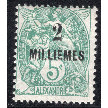 FRENCH OFFICES ABROAD-OFFICES IN EGYPT-ALEXANDRIA SCOTT 48