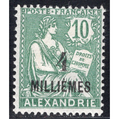 FRENCH OFFICES ABROAD-OFFICES IN EGYPT-ALEXANDRIA SCOTT 50