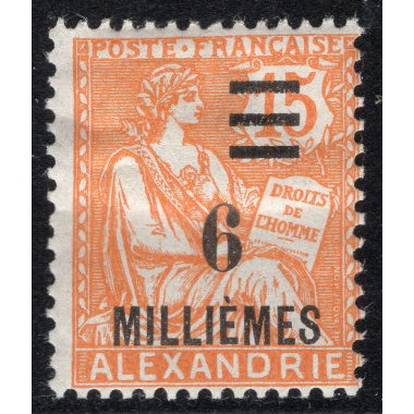 FRENCH OFFICES ABROAD-OFFICES IN EGYPT-ALEXANDRIA SCOTT 67