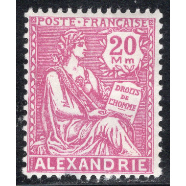 FRENCH OFFICES ABROAD-OFFICES IN EGYPT-ALEXANDRIA SCOTT 82