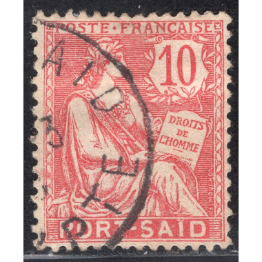 FRENCH OFFICES ABROAD-OFFICES IN EGYPT-PORT SAID SCOTT 23