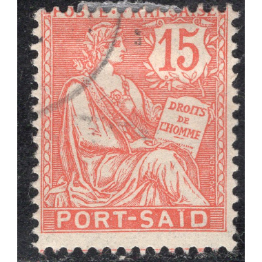 FRENCH OFFICES ABROAD-OFFICES IN EGYPT-PORT SAID SCOTT 24