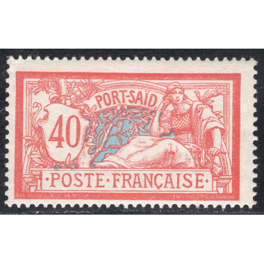 FRENCH OFFICES ABROAD-OFFICES IN EGYPT-PORT SAID SCOTT 28