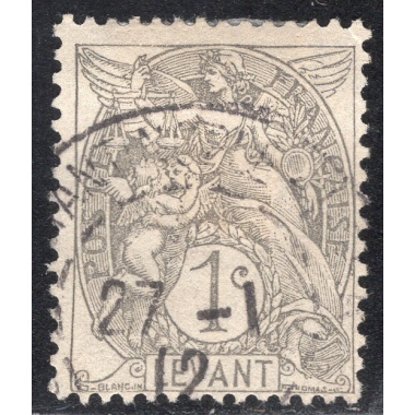 FRENCH OFFICES ABROAD-OFFICES IN TURKEY-LEVANT SCOTT 21