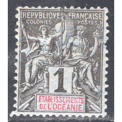 FRENCH POLYNESIA SCOTT 1
