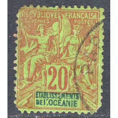 FRENCH POLYNESIA SCOTT 10