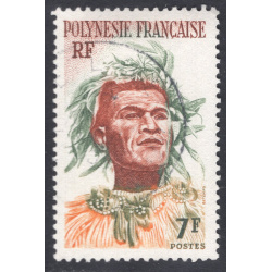 FRENCH POLYNESIA SCOTT 187