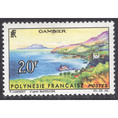 FRENCH POLYNESIA SCOTT 215