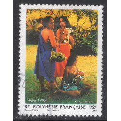FRENCH POLYNESIA SCOTT 654
