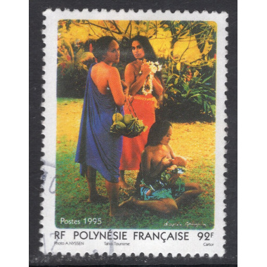 FRENCH POLYNESIA SCOTT 654