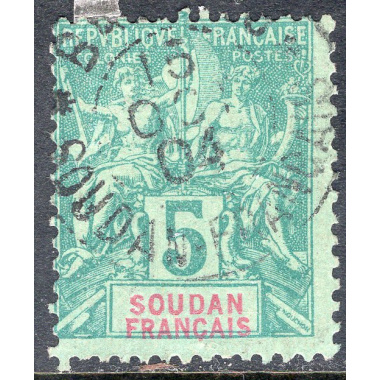 FRENCH SUDAN SCOTT 6