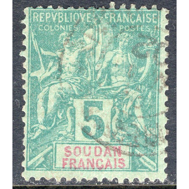 FRENCH SUDAN SCOTT 6