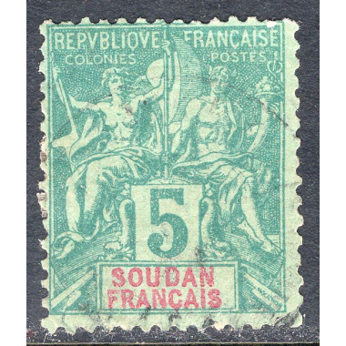 FRENCH SUDAN SCOTT 6