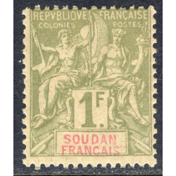 FRENCH SUDAN SCOTT 19