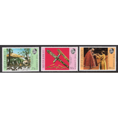 GAMBIA SCOTT 345-347