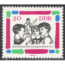 GERMAN DEMOCRATIC REPUBLIC SCOTT 696