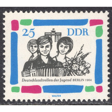 GERMAN DEMOCRATIC REPUBLIC SCOTT 697