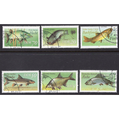 GERMAN DEMOCRATIC REPUBLIC SCOTT 2607-2612