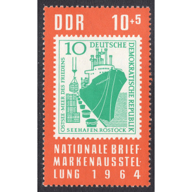 GERMAN DEMOCRATIC REPUBLIC SCOTT B124
