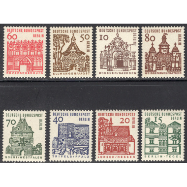 GERMANY SCOTT 9N215-9N222