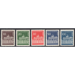 GERMANY SCOTT 9N251-9N255