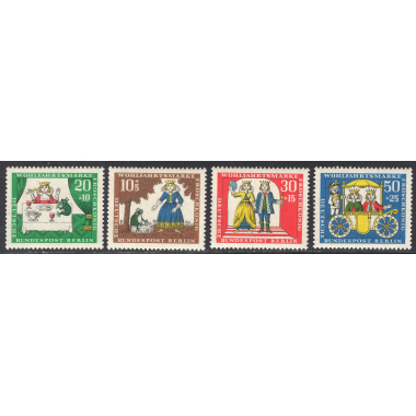 GERMANY SCOTT 9NB41-9NB44