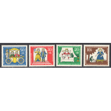 GERMANY SCOTT 9NB41-9NB44