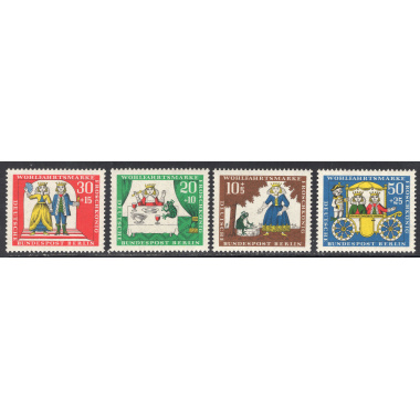 GERMANY SCOTT 9NB41-9NB44