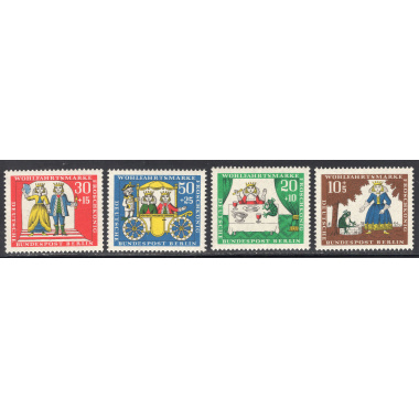 GERMANY SCOTT 9NB41-9NB44