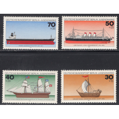 GERMANY SCOTT 9NB133-9NB136