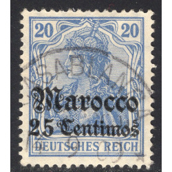 GERMANY-OFFICES IN MOROCCO SCOTT 36