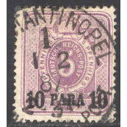 GERMANY-OFFICES IN THE TURKISH EMPIRE SCOTT 1