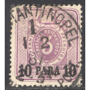 GERMANY-OFFICES IN THE TURKISH EMPIRE SCOTT 1