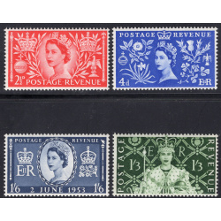 GREAT BRITAIN SCOTT 313-316