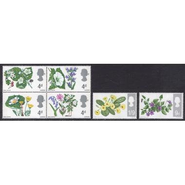 GREAT BRITAIN SCOTT 488P-493P