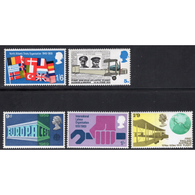 GREAT BRITAIN SCOTT 584-588