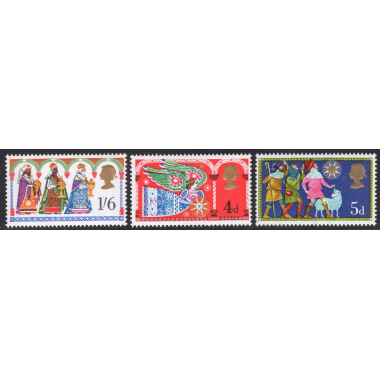 GREAT BRITAIN SCOTT 605-607