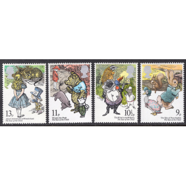 GREAT BRITAIN SCOTT 867-870