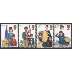 GREAT BRITAIN SCOTT 983-986
