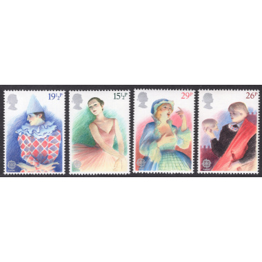 GREAT BRITAIN SCOTT 987-990