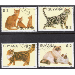 GUYANA SCOTT 1866A-1866D