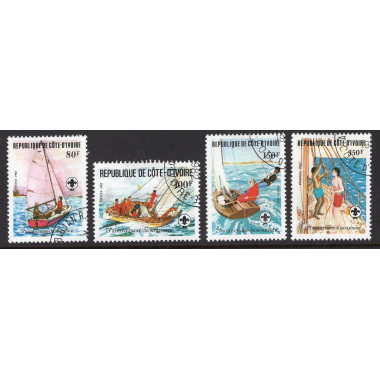 IVORY COAST SCOTT 631-634
