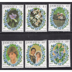 JAMAICA SCOTT 532-537