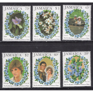 JAMAICA SCOTT 532-537