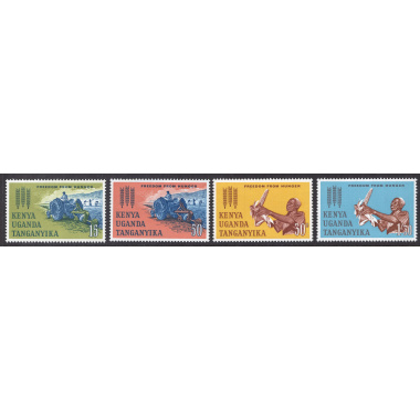 KENYA UGANDA TANZANIA SCOTT 136-139