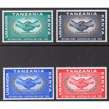 KENYA UGANDA TANZANIA SCOTT 156-159