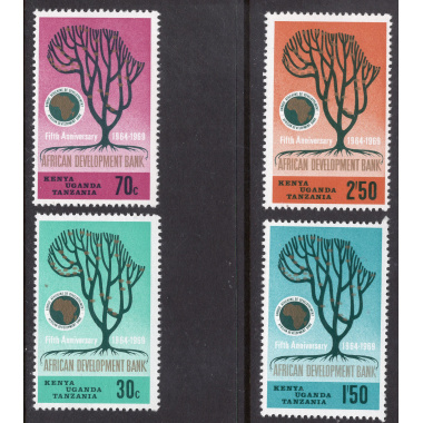 KENYA UGANDA TANZANIA SCOTT 205-208