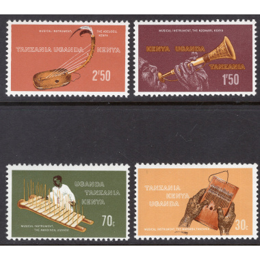 KENYA UGANDA TANZANIA SCOTT 209-212