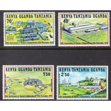 KENYA UGANDA TANZANIA SCOTT 276-279