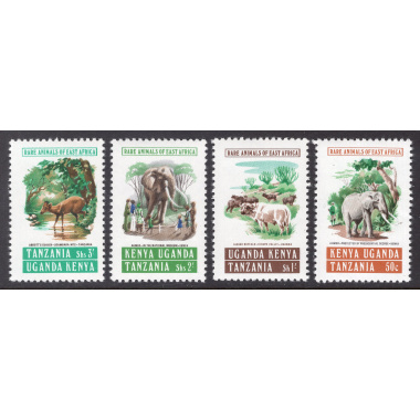 KENYA UGANDA TANZANIA SCOTT 312-315